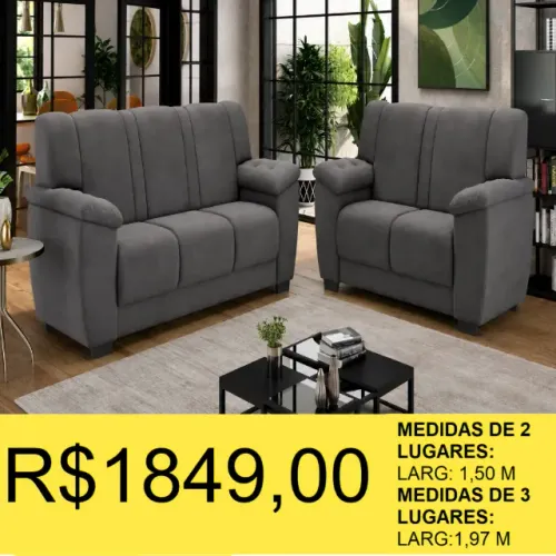 ESRTOFADO 3X2 LUGARES A PRONTA-ENTREGA