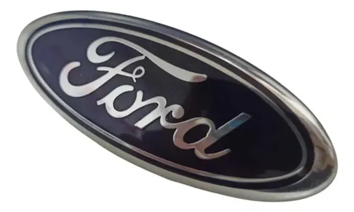Emblema Tampa Traseira Ecosport 2014 À 2017 Azul