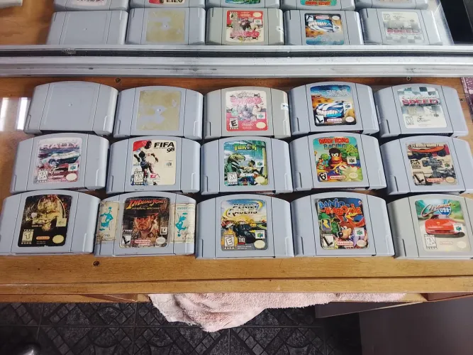 Lote cartuchos Nintendo 64