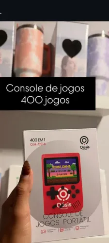 Game c/ 400 jogos 