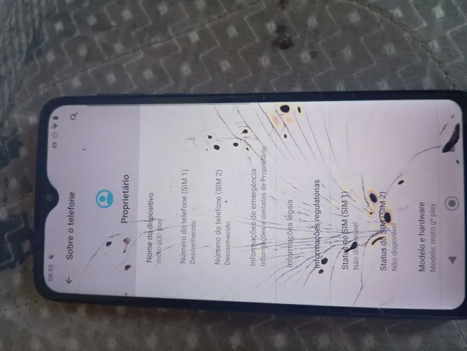 Moto G 8 play 130 reais pra hoje