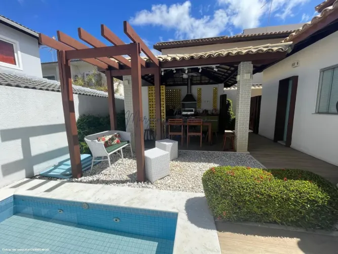 Casa em Condomínio para Locação em Lauro de Freitas, Centro, 4 dormitórios, 3 suítes, 5 ba