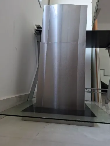 Coifa Cadence, Vidro Lineare e Inox, 60cm