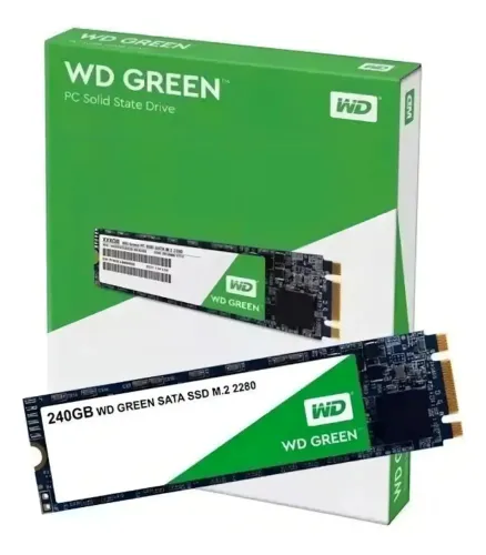 SSD 240gb M.2 Western Digital WDC WDS240G2G0C-00AJM0
