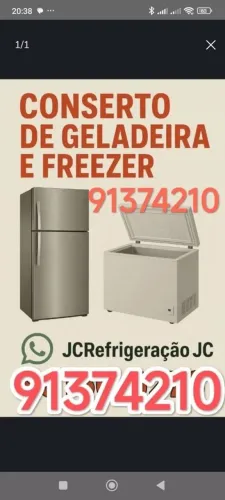 Conserto de Geladeira Consul  Eletrolux 