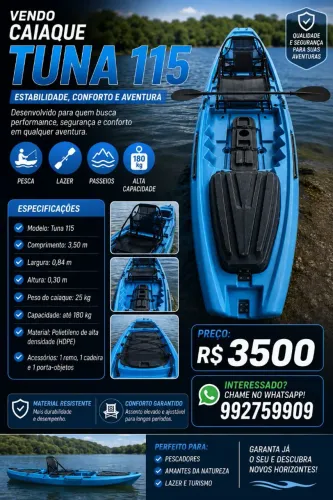 Caiaque tuna 115