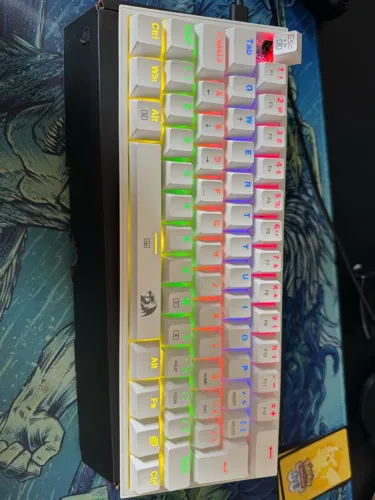 TECLADO REDRAGON FIZZ 60% MECÂNICO