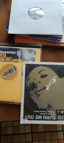 Lote Discos Vinil Eletrônico House