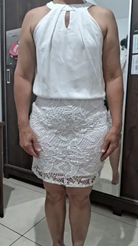 VESTIDO BRANCO CASUAL 