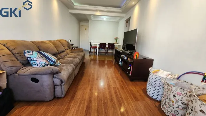 Mauá - Apto c/ 80m² AU - 3 dorms. - 1 suíte - 2 banhs. - 1 vaga - prox. Est. Barra Funda