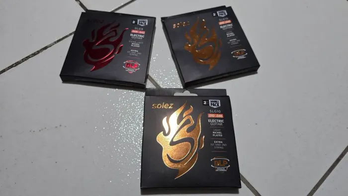 Cordas de guitarra Solez 09 e 010