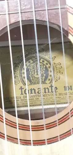 Violão TONANTE 104 Nylon Raridade