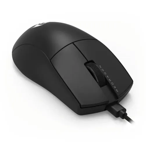 Mouse Gamer Redragon K1ng 1k M724, 12400 DPI, Ambidestro, 1000Hz, USB Tipo-C, Preto - M724