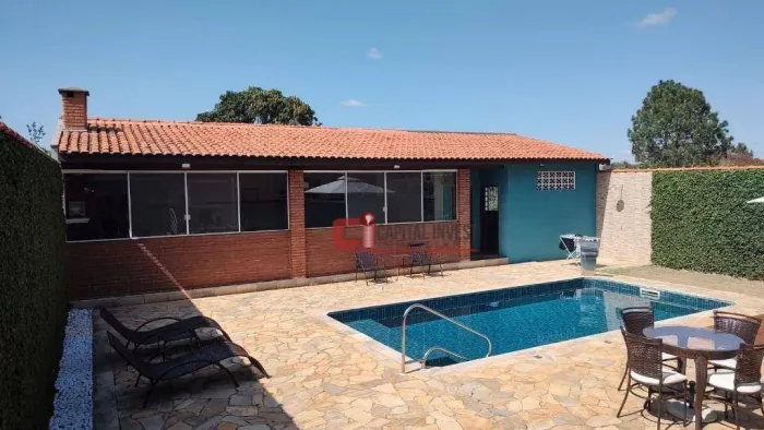 Chácara com 4 dormitórios à venda, 2317 m² por R$ 1.800.000,00 - Pinhalzinho - Holambra/SP