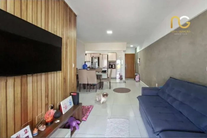Apartamento à venda, 78 m² por R$ 485.000,00 - Aviação - Praia Grande/SP