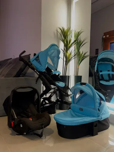 Carrinho de bebê travel system - Abc design 3 Tec