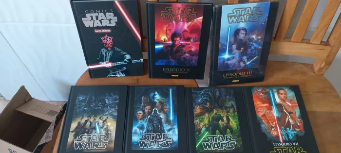 Star Wars HQs filmes