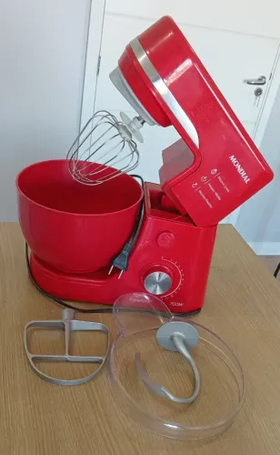 Batedeira Planetária 700W Mondial Vermelho