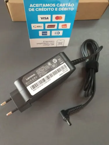 Carregador Lenovo 20V 3.25A Original - Plug Fino 4.0×1.7mm 65W