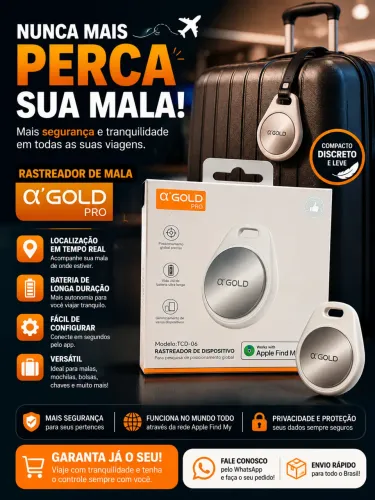 Rastreador de mala 