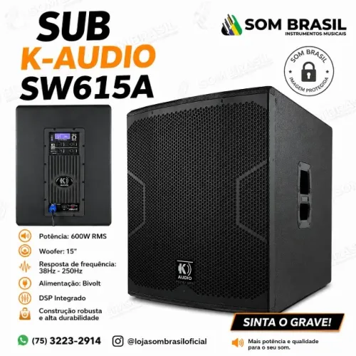 SUB K-AUDIO SW-615