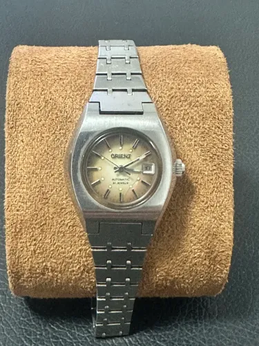 ORIENT AUTOMATIC 21 JEWELS - Relógio Feminino Vintage - Caixa 25 mm - Funcionando