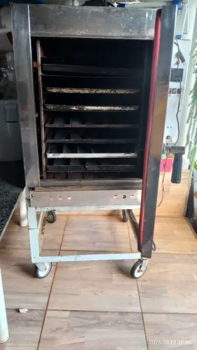 FORNO DE 8 ESTEIRAS A GÁS