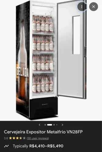 Freezer Cervejeira