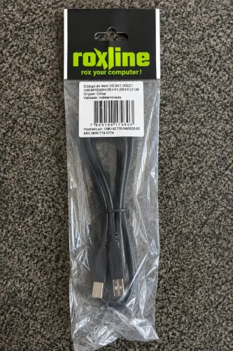Cabo de Impressora USB-A