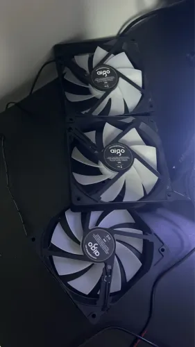 Vendo 3 ventoinhas rainbow para pc