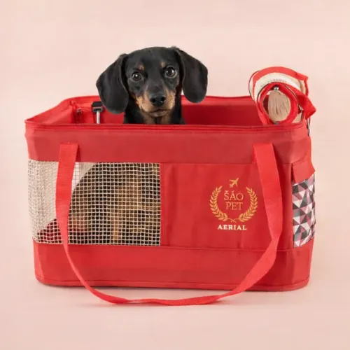 Bolsa Para Pet - São Pet Aerial Cão e Gato - Até 15kg Nova