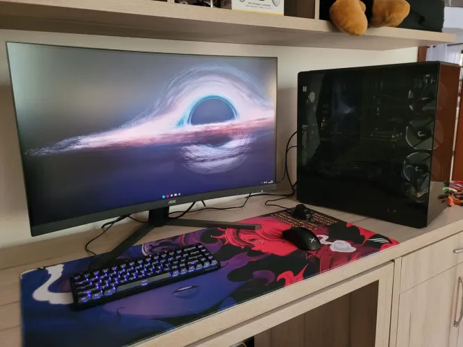 Pc gamer + monitor (novos)