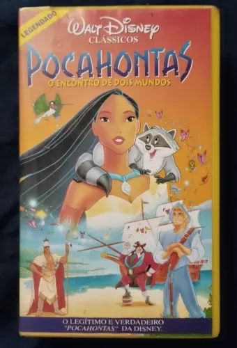 FITA VHS POCAHONTAS LEGENDADO