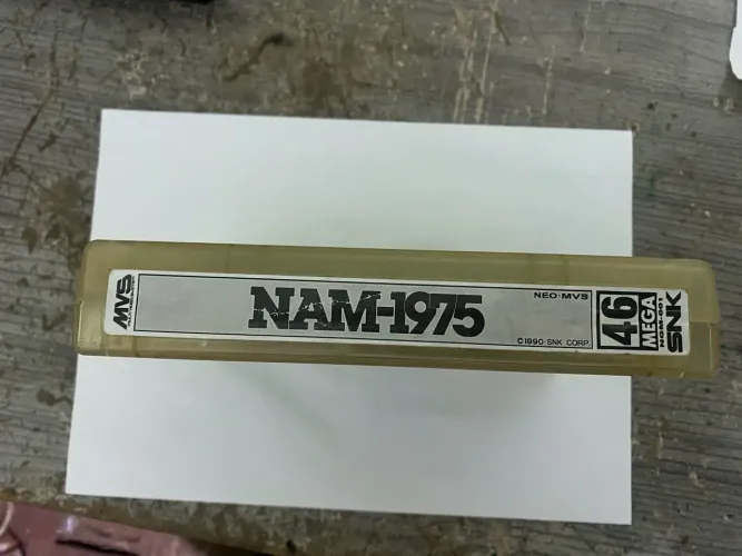 Nam 1975 para neo geo MVS  reprogramado case acrilico