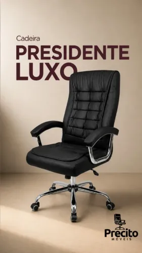 Cadeira Presidente Luxo