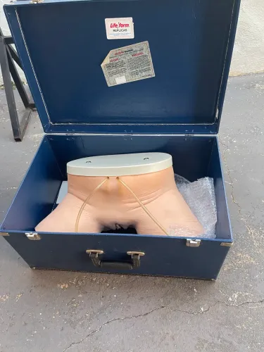 Simulador Médico Life/Form para Treinamento de Sondagem Urinária com Maleta Original