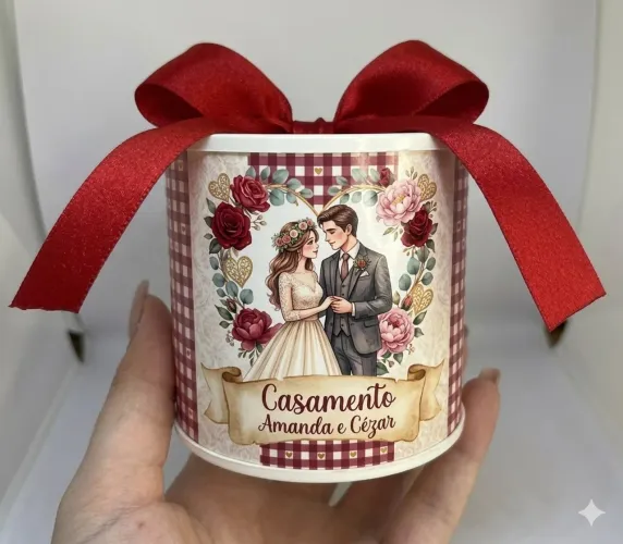Personalização casamento, chamar no chat para fazer seu pedido!