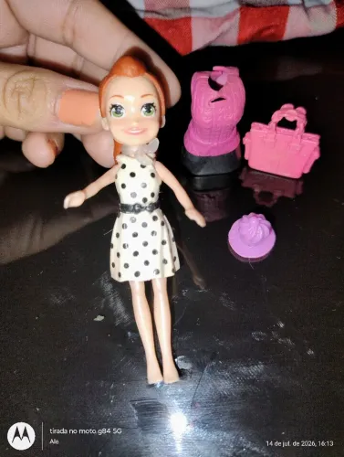 Kit Polly com roupinhas