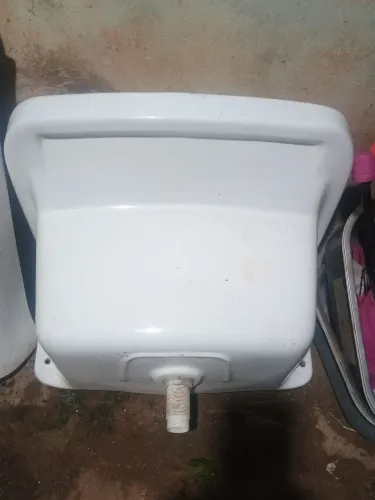 Tanque Deca grande de louça de porcelana 60×50 cm excelente