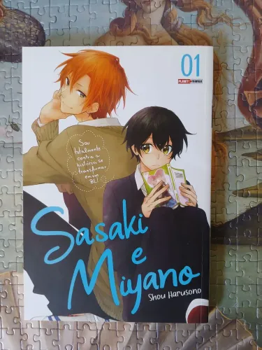 Mangá Sasaki e Miyano 1