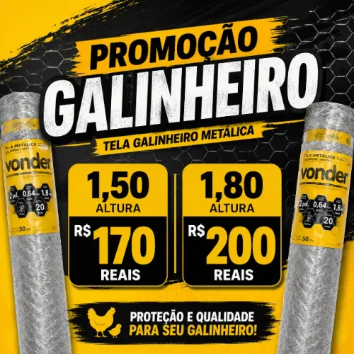 Tela de Galinheiro Vonder Fio 23