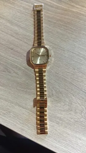 Relógio Feminino Dourado Seculus