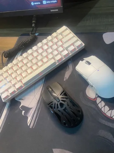 Kit gamer - Teclado Magnético FUN60 HE + 2 Mouses Wireless