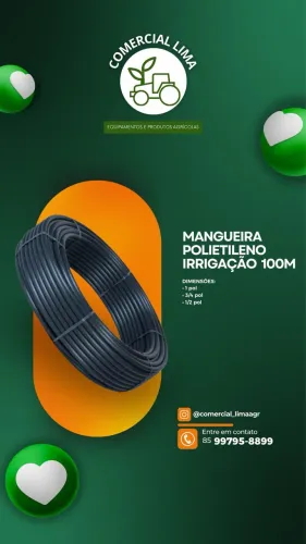 MANGUEIRA DE IRRIGAÇÃO