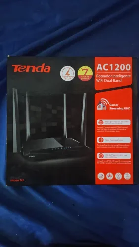Roteador Tenda ac1200 ac6 Suporta 100 megas !