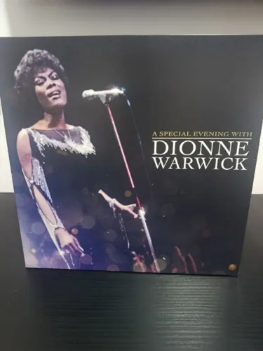 LP Dionne Warwick - A Special Evening with Dionne Warwick - Vinil cinza