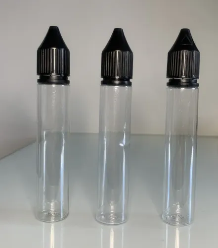Kit 3 Frascos conta-gotas 30ml transparente