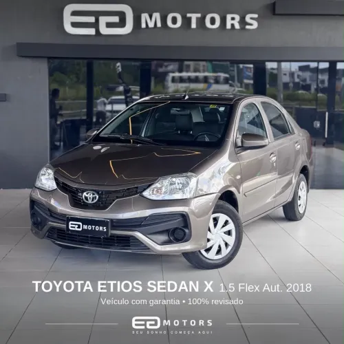 Toyota Etios X Sedan 1.5 Flex 16V 4P Aut. 2018