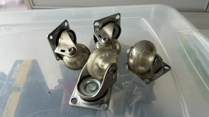 Rodízio rodinhas de silicone