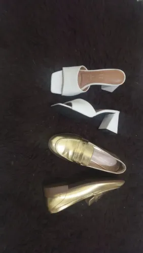 VENDE-SE TAMANCO N°36 e SAPATINHO DE LUXO N° 38 Semi-novos
